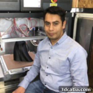 Dr. Abraham Avalos, Head Scientist at AON3D