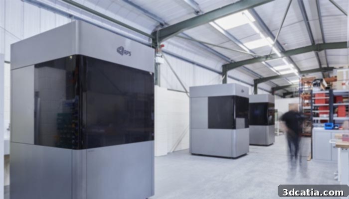RPS NEO800 Stereolithography system in action