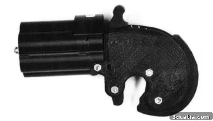 3D printed firearm
