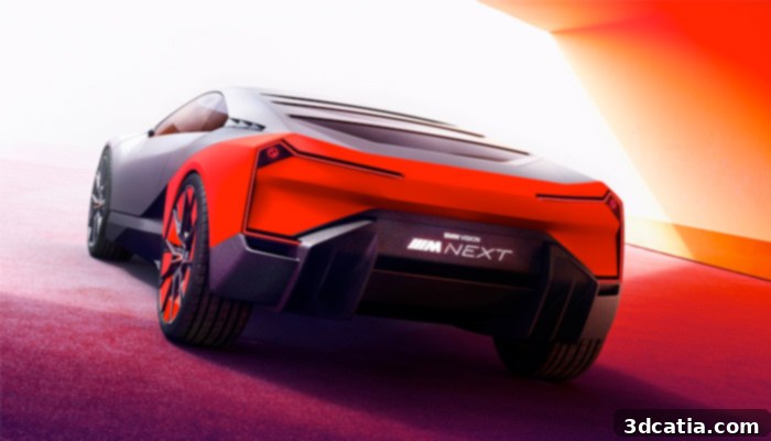BMW Vision M Next scale model 3D print
