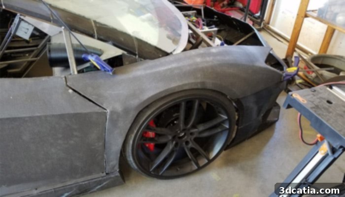 3D printed Lamborghini