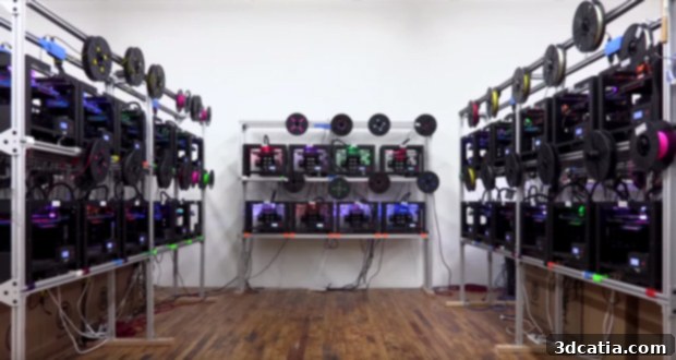 3D printing enables rapid prototyping and innovation cycles