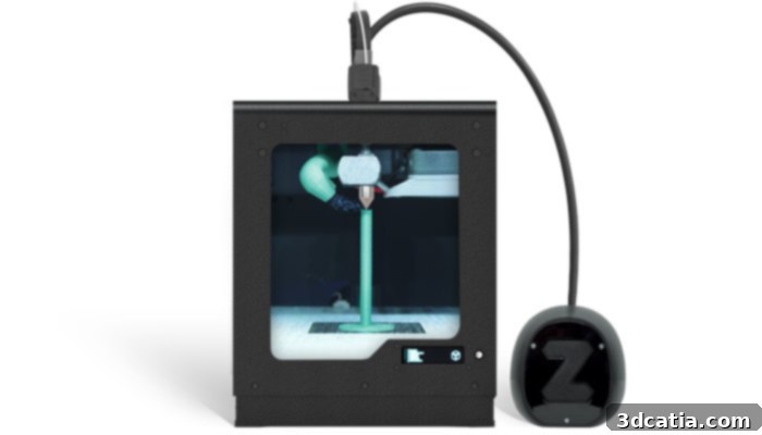 Air filter system for 3D printer to reduce PLA emissions