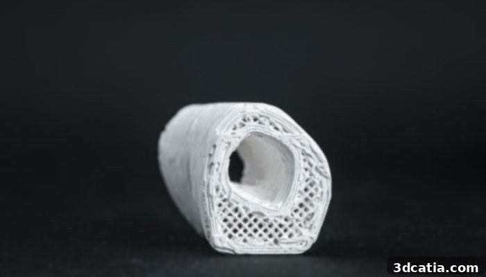 Particle3D 3D printed bone implant