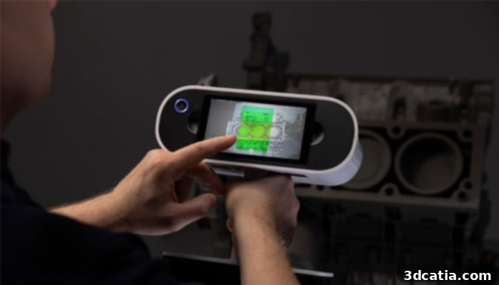 Artec Leo 3D scanner, a leading wireless professional 3D scanning solution.