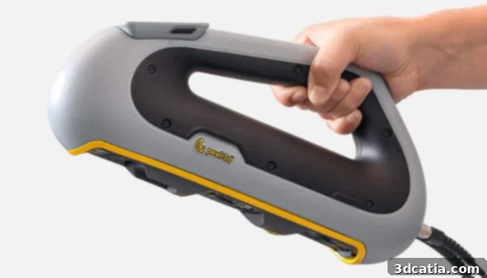 The peel 3 3D scanner, an affordable professional scanning solution.
