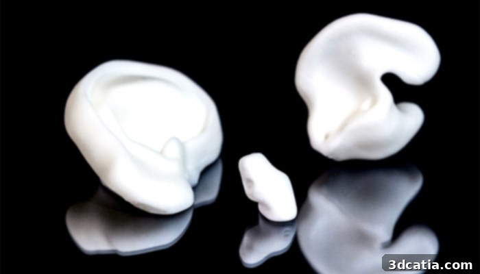 3D Printed Silicone Part by Spectroplast