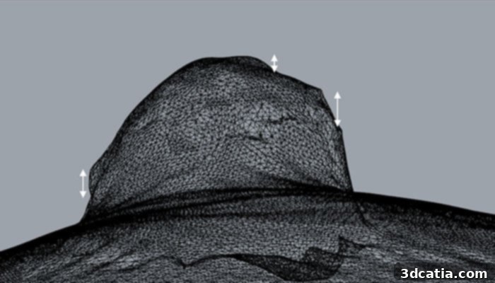 Close-up view of the New Eve bottle's nipple surface, highlighting anatomical accuracy achieved through 3D scanning.