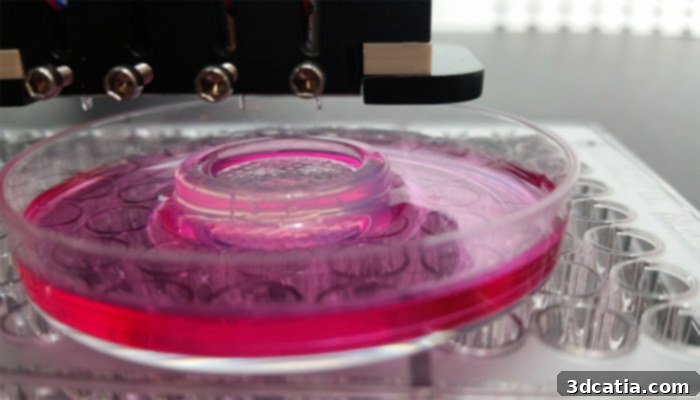 3D bioprinted cellular structures using bioink