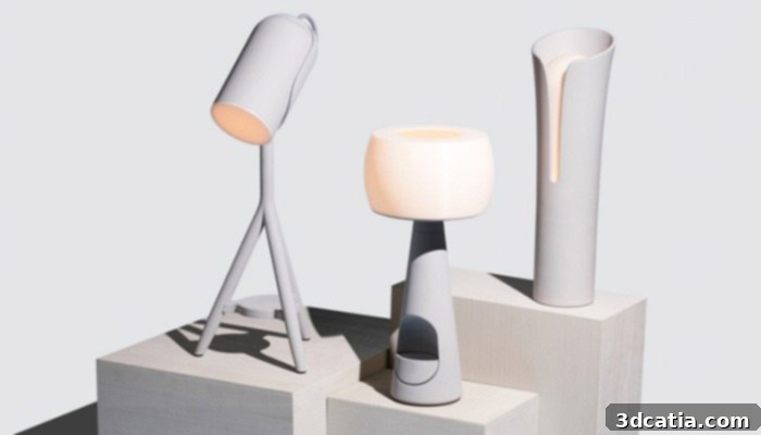 Gantri 3D Printed Pieces