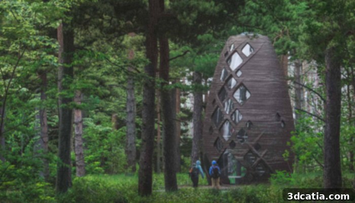 TERA eco-habitat in upstate New York