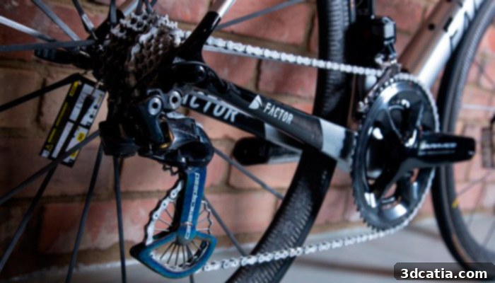 3D printed titanium pulley for bikes by CeramicSpeed and DTI, manufactured by SLM Solutions