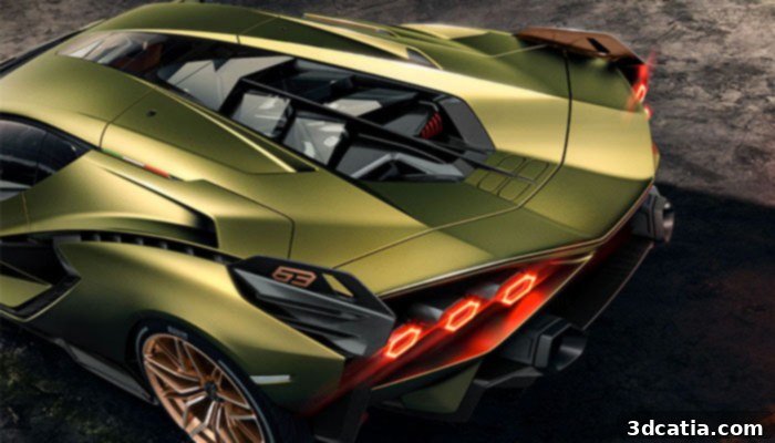 Lamborghini Sián FKP 37 front view