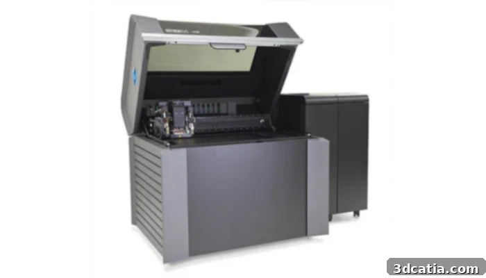 Stratasys J750 PolyJet 3D printer