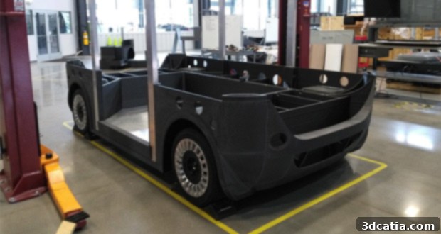 3D Printed Autonomous Shuttle Ollie in Knoxville