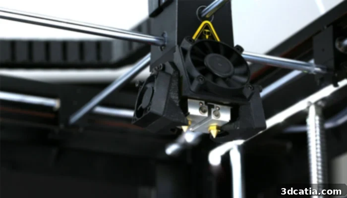 Raise3D E2 3D Printer featuring independent dual extrusion for educational use