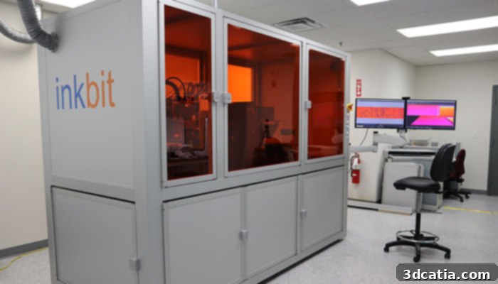 The Inkbit 3D printer