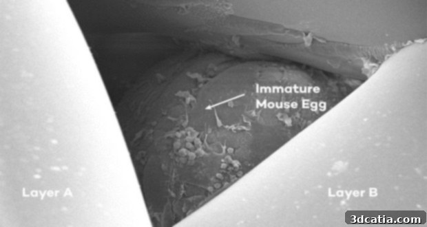3d printed ovary 