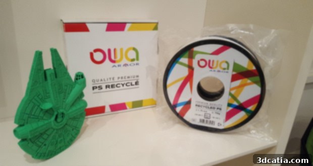 OWA 3D's future plans include new PLA-HI and flexible filaments for sustainable additive manufacturing.