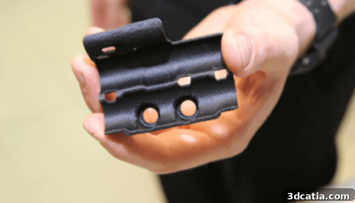 3D printed hydraulic pipe support for an F1 car
