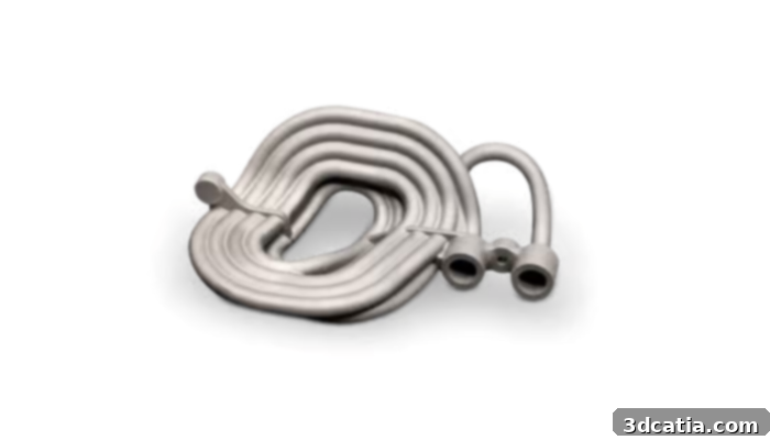 3D printed shock absorber spring for Alpine F1