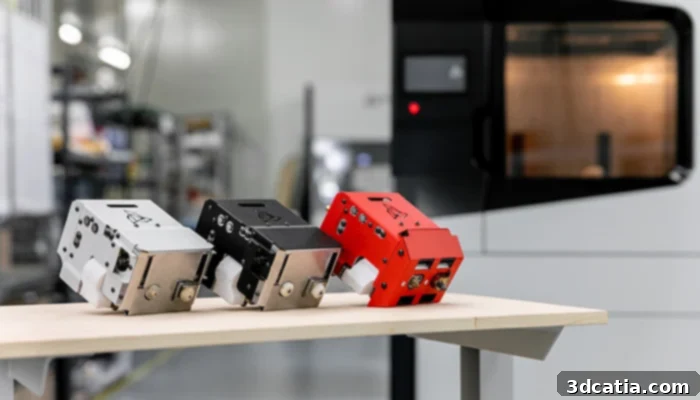 3DGence INDUSTRY F420 with three printing modules