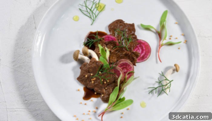 Aleph Farms' cultivated meat product showcased