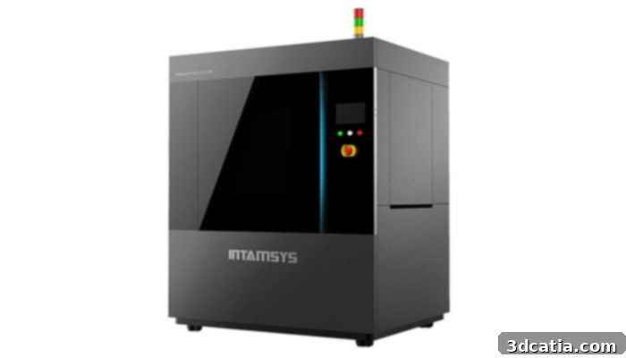 The FUNMAT PRO 610 HT from INTAMSYS, a high-temperature 3D printer