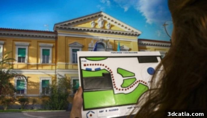 3D printing and disability - Spallanzani Hospital tactile map