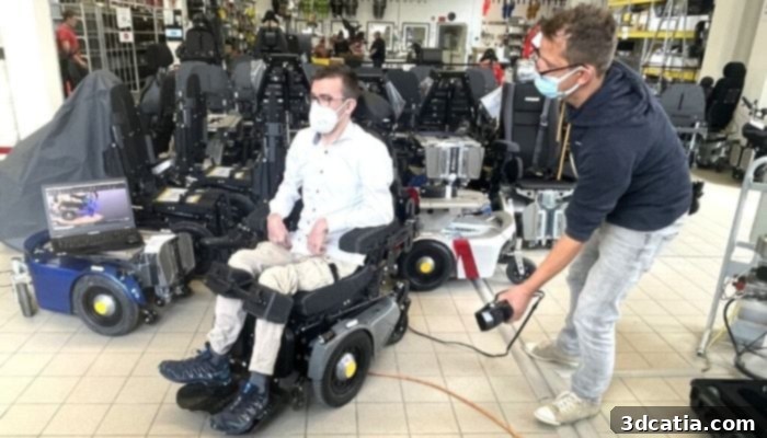 3D Printing Disability - Paravan GmbH vehicle customization