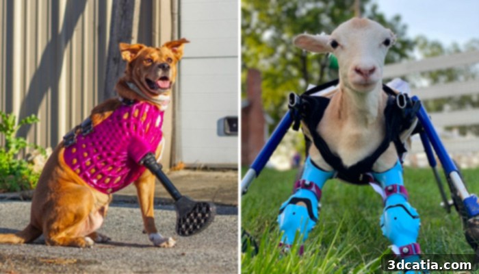 3D printing disability - animal prosthetics