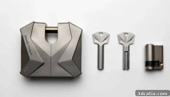 Stealth Keys - first prize winner of Purmundus 3D Printing Design Award