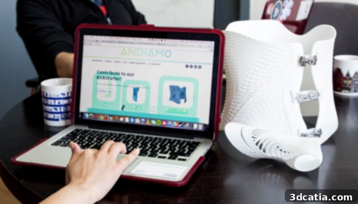 Andiamo - AI-powered platform for 3D printed custom orthotics
