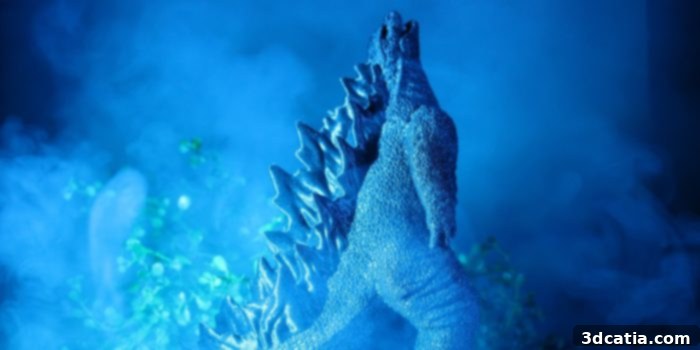 top 10 stl files: Chaos Core Tech's Godzilla