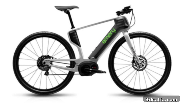 AREVO carbon fiber unibody frame