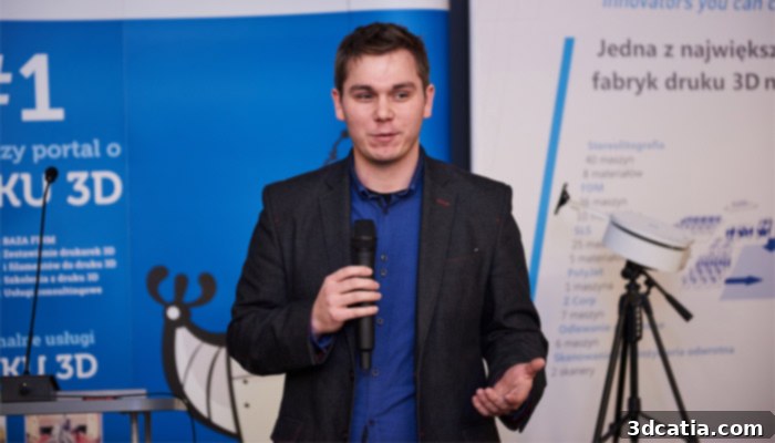 Mateusz Sidorowicz, Marketing Director of 3DGence
