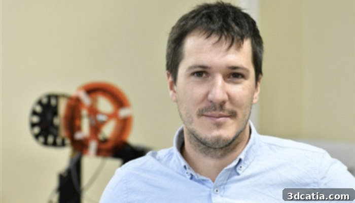 Fedor Antonov, CEO of Anisoprint, leader in composite 3D printing