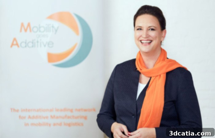 Stefanie Brickwede, Managing Director of Mobility Goes Additive
