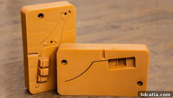 Fortify 3D printed tool for automotive part molding, demonstrating advanced composite material application.