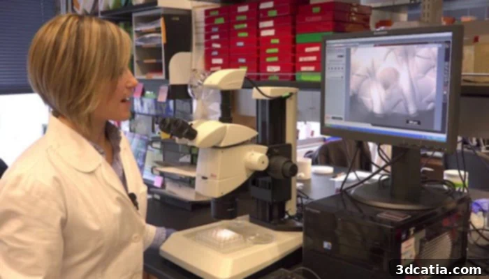 Dr. Monica M. Laronda, a key scientist on the bioprinted ovary project at Northwestern University