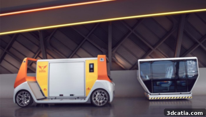 Rinspeed MetroSnap concept car featuring 3D printed parts