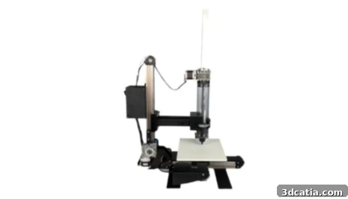 3D PotterBot Micro 10 desktop ceramic 3D printer