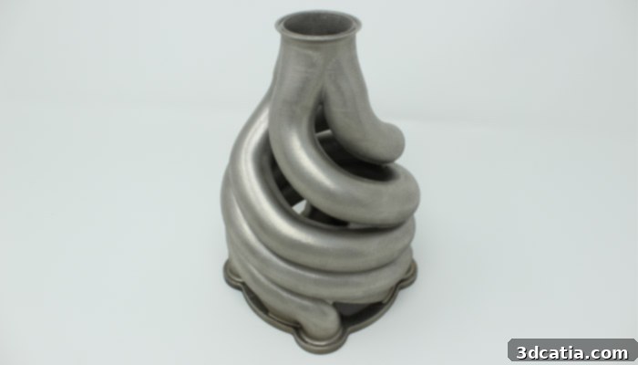 Velo3D's metal additive manufacturing technology allows complex, support-less printing