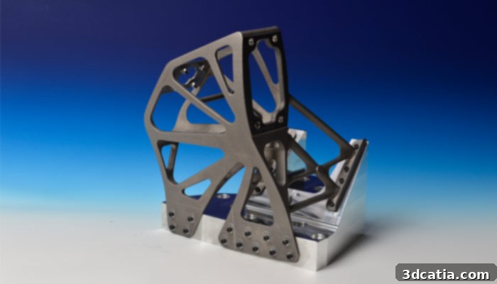 3D printed Ariane launcher support by ESA