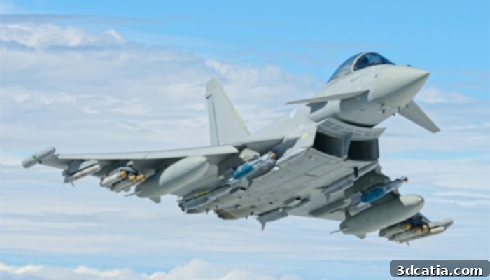 Additive manufacturing enabled BAE Systems to design the Typhoon fighter aircraft