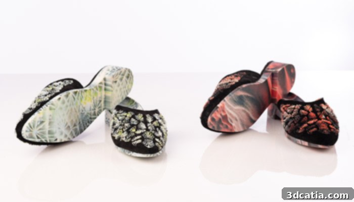 Shifted Craft collection shoes by Ganit Goldstein