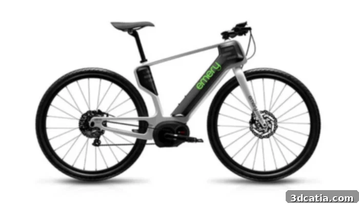AREVO's bike frame created using continuous fiber 3D printing