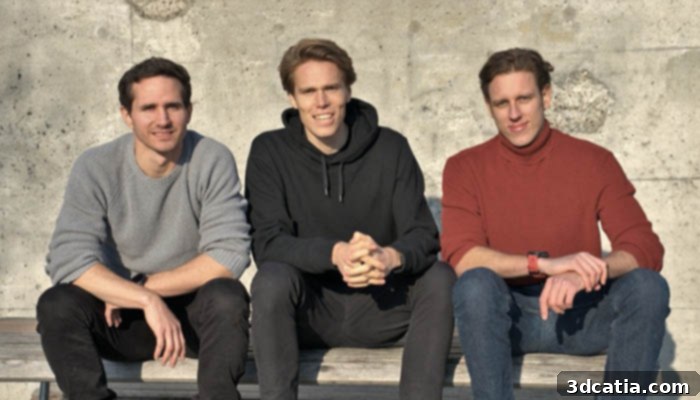 9T Labs Founders: Martin Eichenhofer, Chester Houwink, Giovanni Cavolina