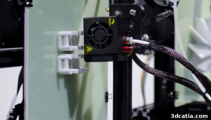 The adhesion to the print bed can be altered, allowing for high adhesion during printing and automatic release of the print upon completion