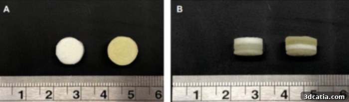 A 3D printed pill developed at UCL.